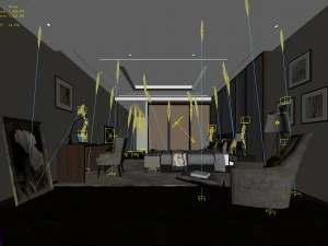 bedroom hotel suites designed a complete 76 3D Model