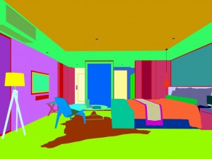 bedroom hotel suites designed a complete 80 3D Modell