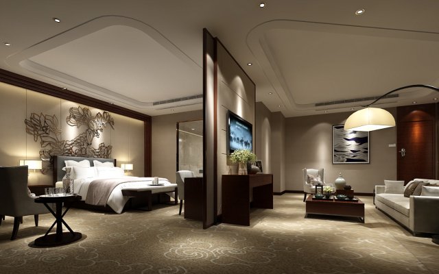 bedroom hotel suites designed a complete 82 Modelo 3D .c4d .max .obj .3ds .fbx .stl .blend 
