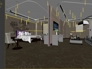 bedroom hotel suites designed a complete 82 Modelo 3D