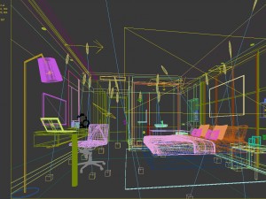 bedroom hotel suites designed a complete 85 3Dモデル