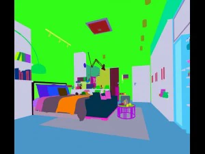 bedroom hotel suites designed a complete 88 3D Model