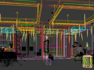 bedroom hotel suites designed a complete 89 3D Model