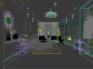 bedroom hotel suites designed a complete 91 3D Model