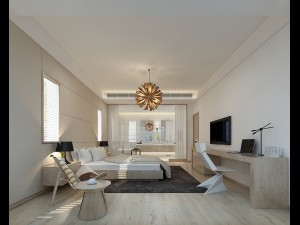bedroom hotel suites designed a complete 100 3D-Modell