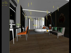bedroom hotel suites designed a complete 101 3D Model