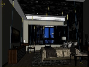 bedroom hotel suites designed a complete 106 Model 3D