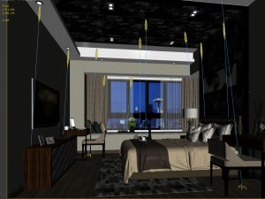 bedroom hotel suites designed a complete 106 Model 3D