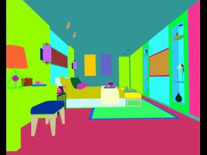 bedroom hotel suites designed a complete 109 3D Model