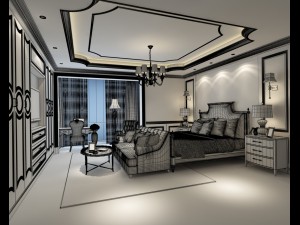 bedroom hotel suites designed a complete 110 Modèle 3D