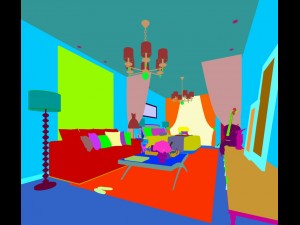 bedroom hotel suites designed a complete 120 3D Model