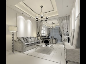 bedroom hotel suites designed a complete 120 3D Model