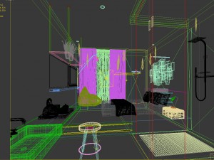bedroom hotel suites designed a complete 138 3Dモデル
