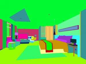 bedroom hotel suites designed a complete 139 3D Model