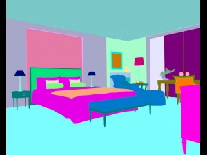 bedroom hotel suites designed a complete 146 3D Model