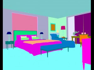 bedroom hotel suites designed a complete 146 3D Model