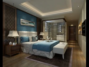 bedroom hotel suites designed a complete 149 3D Model