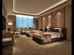 酒店套房设计卧室齐全 153 3D 模型