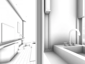 bedroom hotel suites designed a complete 152 3D Model