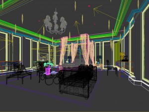 bedroom hotel suites designed a complete 157 3D Model