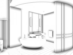 bedroom hotel suites designed a complete 159 3D Model