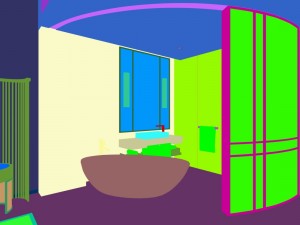 bedroom hotel suites designed a complete 159 3D Model