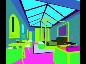 bedroom hotel suites designed a complete 164 3D Model