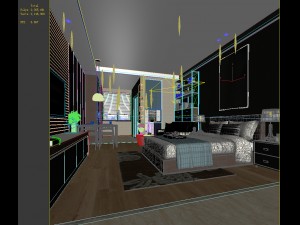 deluxe master bedroom design 209 3D Модель