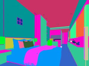 stylish bedroom complete 17 3D Model