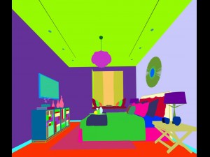 stylish bedroom complete 19 Modelo 3D