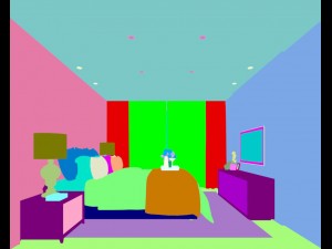 stylish bedroom complete 20 Modelo 3D