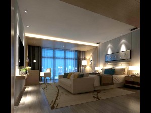 stylish bedroom complete 21 3D-Modell