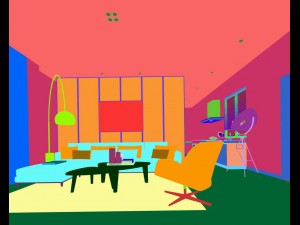 stylish bedroom complete 30 Model 3D