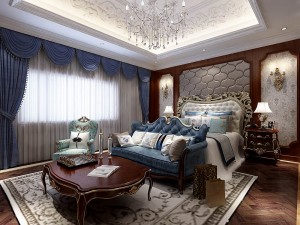 stylish bedroom complete 41 3D-Modell