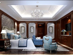 stylish bedroom complete 41 3D Model