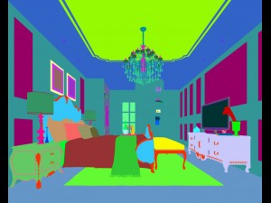stylish bedroom complete 44 3D मॉडल