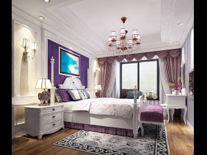 stylish bedroom complete 46 Modelo 3D