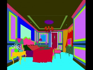 stylish bedroom complete 49 3D Модель