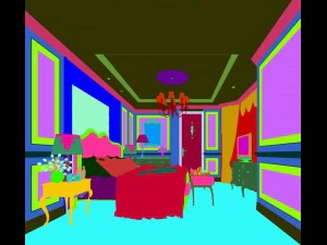 dormitorio elegante completo 49 Modelo 3D