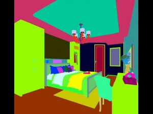 stylish bedroom complete 52 Modelo 3D