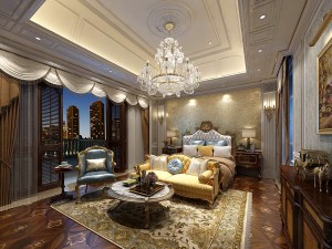 stylish bedroom complete 58 Modelo 3D