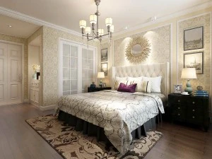 stilvolles Schlafzimmer komplett 59 3D Modell