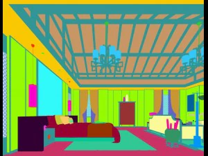 stylish bedroom complete 73 3D Model