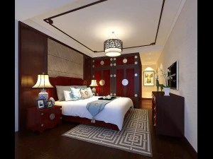 时尚卧室全套 81 3D 模型