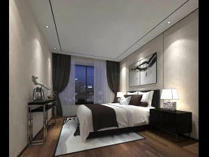 स्टाइलिश बेडरूम पूरे 100 3D मॉडल