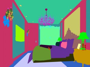 stylish bedroom complete 125 3D 模型