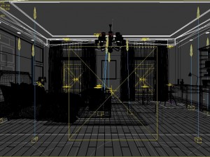 stylish bedroom complete 128 3D 模型