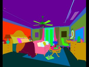 stylish bedroom complete 139 Modelo 3D