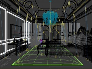 stylish bedroom complete 140 Modelo 3D