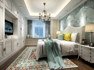 stylish bedroom complete 157 Modelo 3D